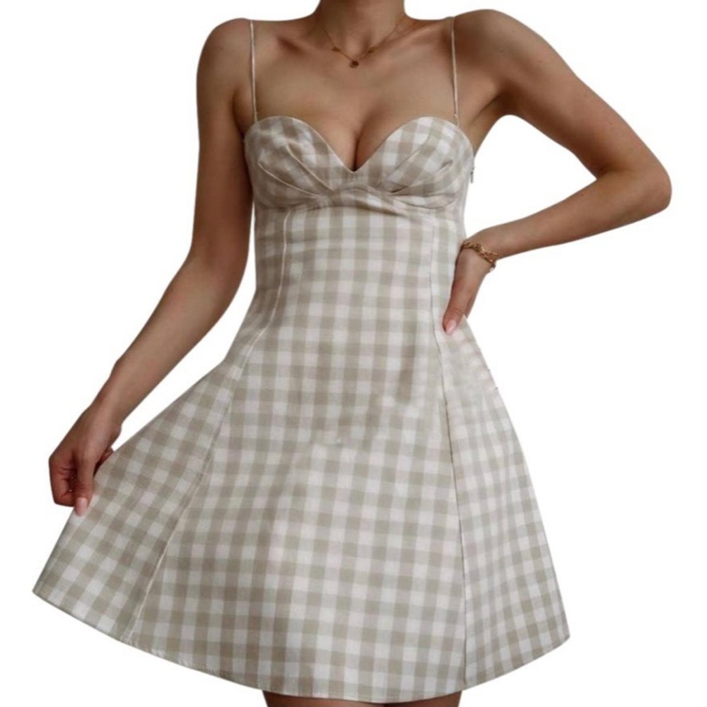 Zara Gingham Dress